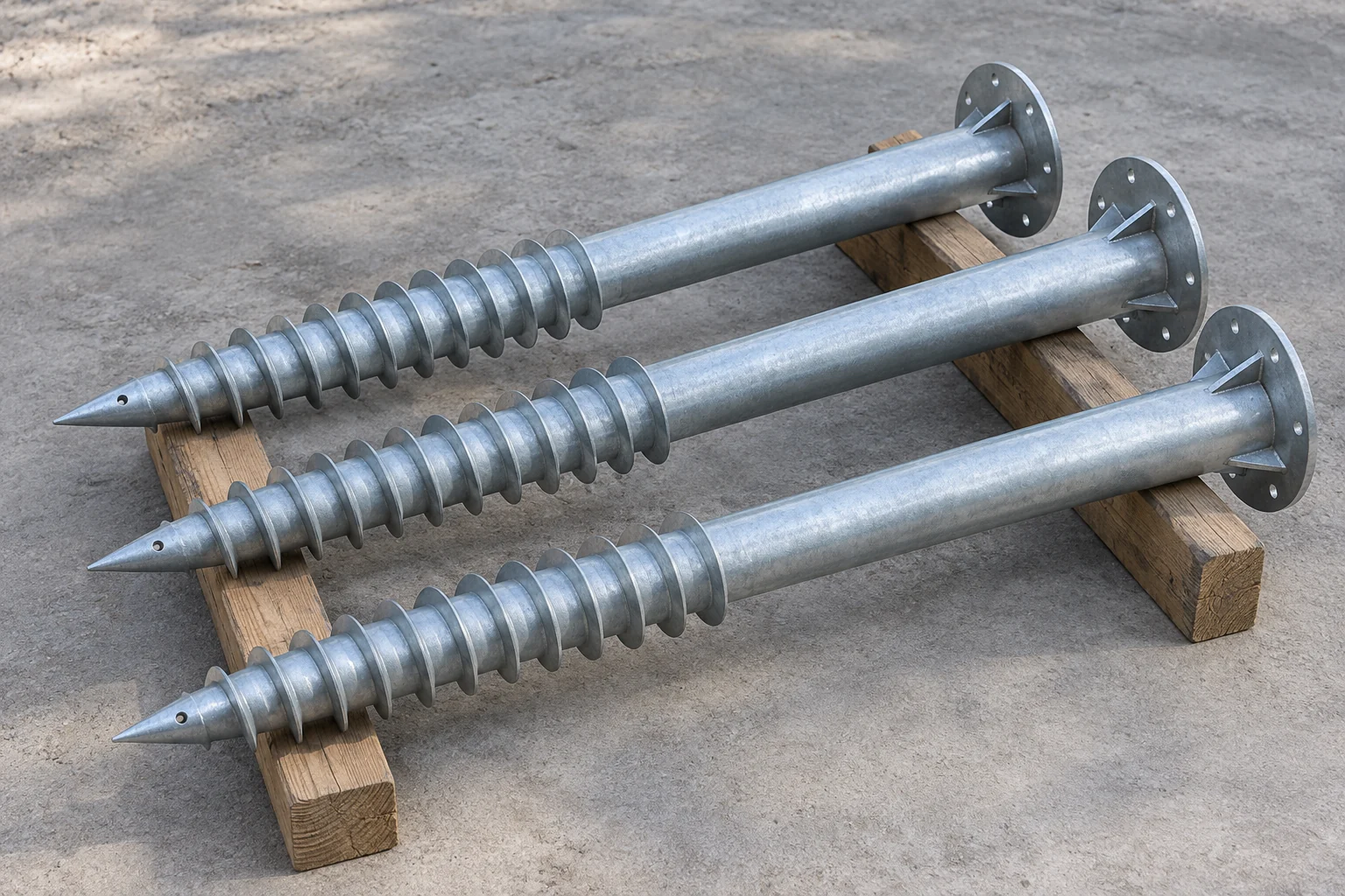 Ground Screws & Helical Piles product range